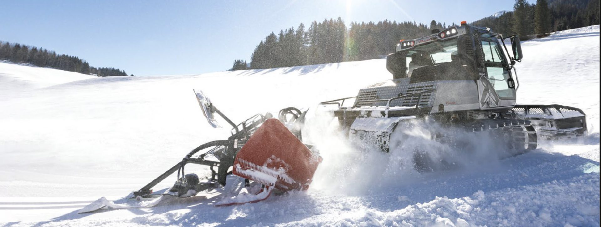 Dameuse Prinoth en opération